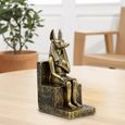 Egypte Anubis Statue Figurine égyptienne Sculpture mythologique résine décoration bureau ornement Souvenir cadeau pour Chien-3