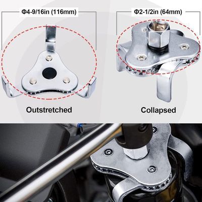 Cloche Filtre A Huile Flaconi Outils Démontage De Voiture, Clé Filtre à Huile Universelle 3 Bras Pour Diamètre 64-116mm, Réparation De Camion Et Voiture Chaine Pour Voiture Cloche Filtre A Huile Flaconi Outils Démontage De Voiture, Clé Filtre à Huile Universelle 3 Bras Pour Diamètre 64-116mm, Réparation De Camion Et Voiture Chaine Pour Voiture