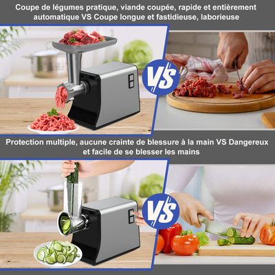 Hachoir Électrique Moulinex Choppeo 500W Au Meilleur Prix En Tunisie