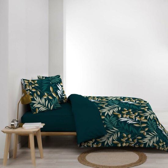 Dessus De Couette Vintage Fait Main - Tissu Mixte Avec Contours Cousus - USA