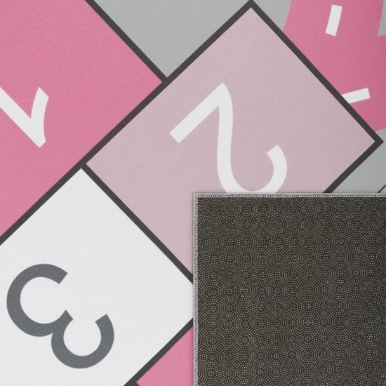 Tapis Pour Chambre D'enfant - MARELLE - PRINCESSE - Antidérapant - Lavable En Machine - 80x150 Cm - Jeux - Jouets