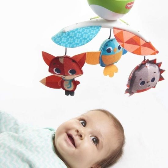 Tiny Love Mobile De Voyage Pour Lit Et Poussette Musical 3 En 1 Pour Bebe 5 Melodies Collection Dans La Prairie Cdiscount Puericulture Eveil Bebe