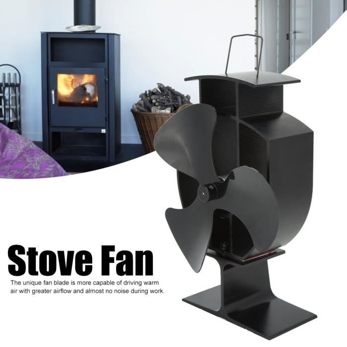 Ventilateur de cheminée en acier, équipement de chauffage de