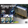 Cascade UBBINK Niagara 60 Led - Lame d'eau inox 304 - Pompe 3900 l/h - Bassin 65L-4