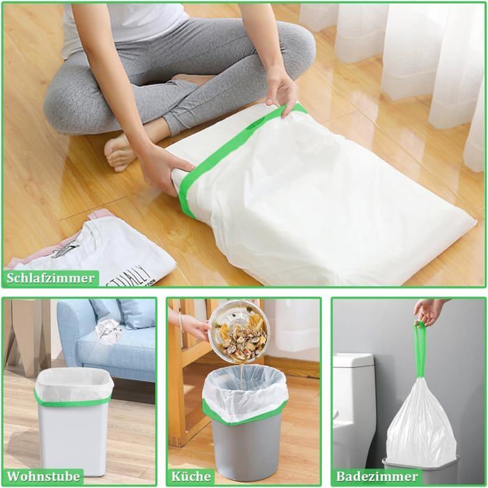 Sacs Avec Cordon De Serrage Transparents En PVC - Réutilisables