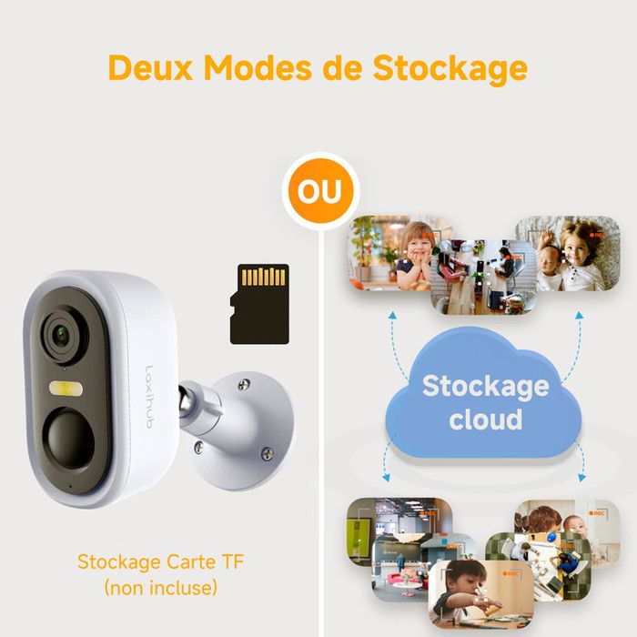Caméra De Surveillance WiFi Intérieure 2K - Vision Nocturne, Suivi Automatique, Audio Bidirectionnel - Compatible Alexa Et Google