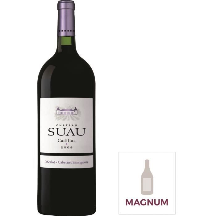 Magnum Château Suau Cadillac 2009 Côtes de Bordeaux - Vin rouge de Bordeaux