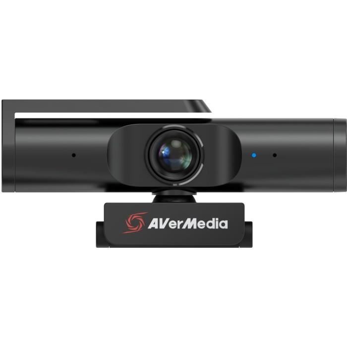 AverMedia Live Streamer CAM 513-Webcam Ultra Grand Angle 4K avec Intelligence Artificielle -Id‚al Streaming et Visioconf‚rence.