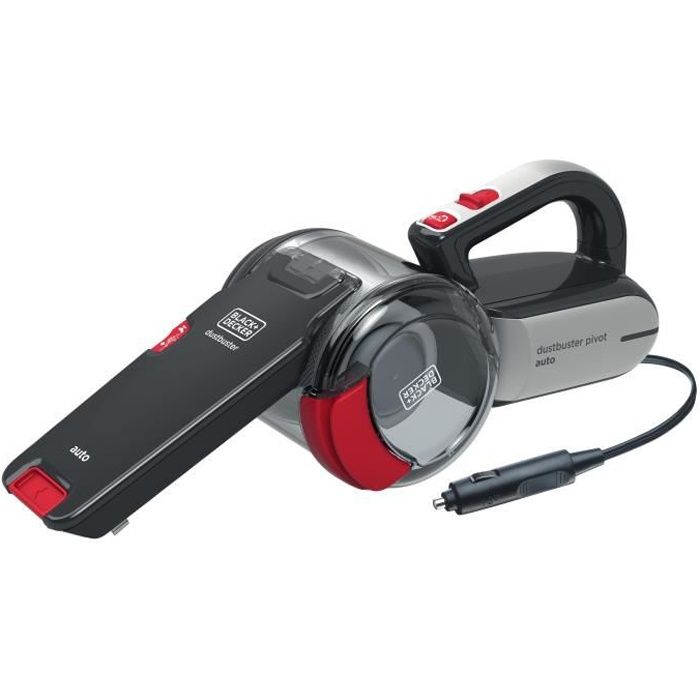 BLACK & DECKER PV1200AV Aspirateur voiture sans sac - 12V - 5 m de câble
