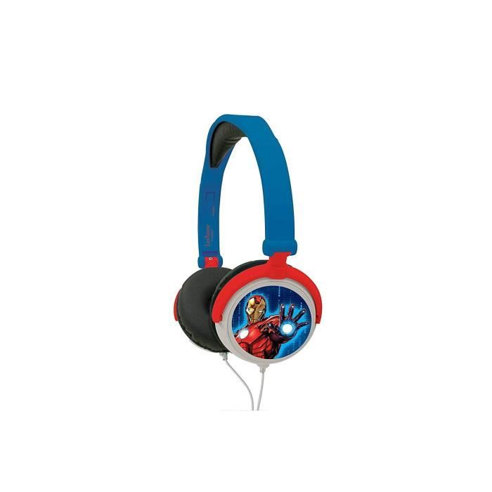 AVENGERS Casque stéréo enfant LEXIBOOK - pliable et ajustable