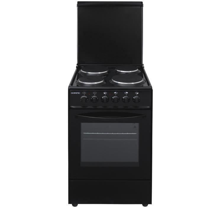 Oceanic - Cuisinière électrique - four convection naturelle avec grilloir et avec thermostat