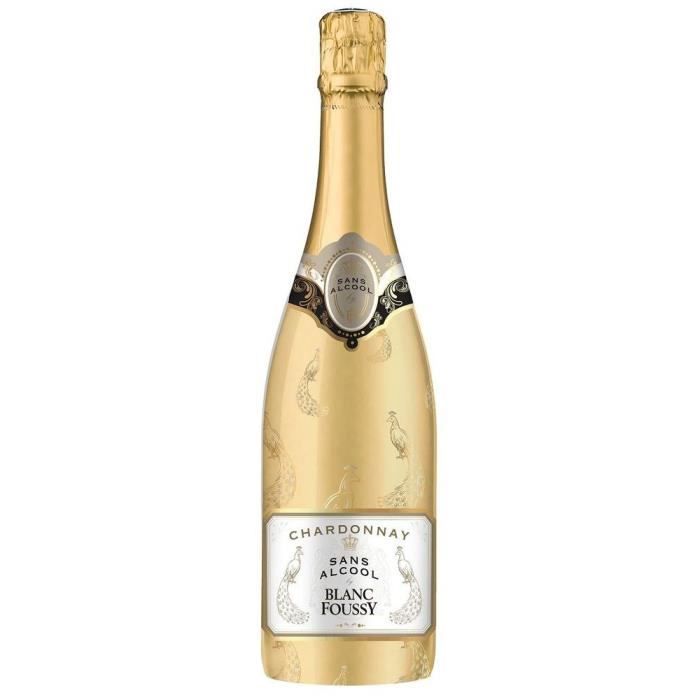 Blanc Foussy Sans alcool Sparkling Chardonnay Blanc - 75 cl