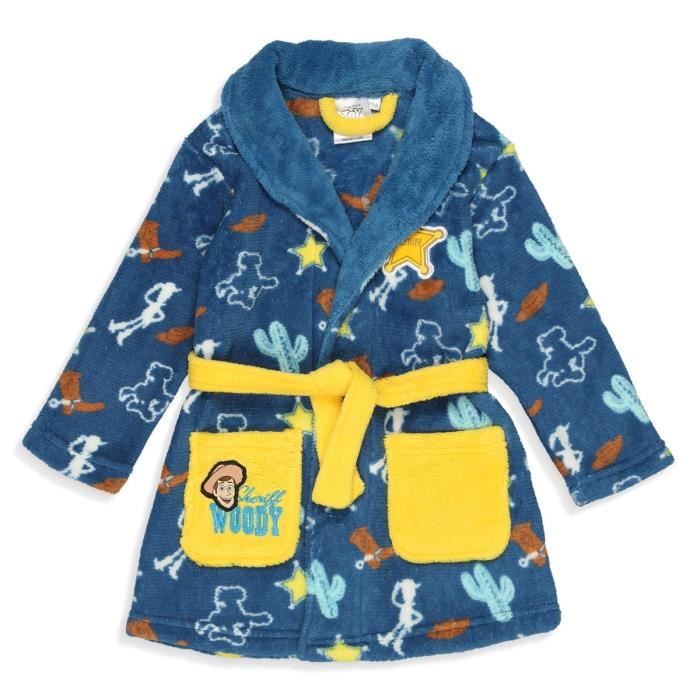 TOY STORY Robe de Chambre Coral Garçon 100% Polyester Bleu