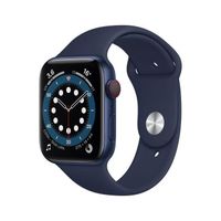 Apple Watch Series 6 GPS + Cellular - 44mm Boîtier aluminium Bleu - Bracelet Bleu Intense (2020) - Reconditionné - Excellent état