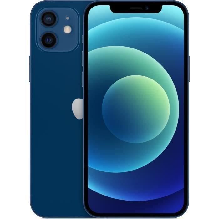 APPLE iPhone 12 256Go Bleu - Reconditionné - Excellent état