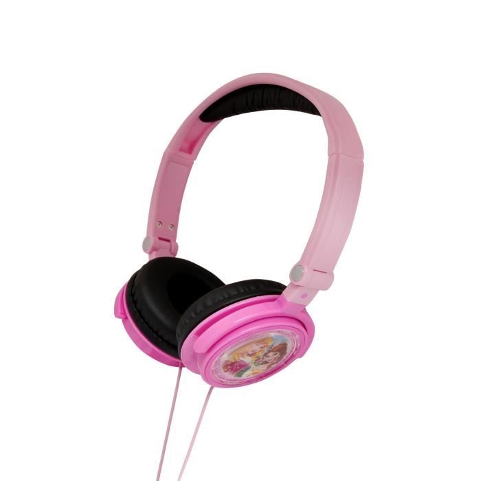 DISNEY PRINCESSES Casque stéréo enfant LEXIBOOK - pliable et ajustable