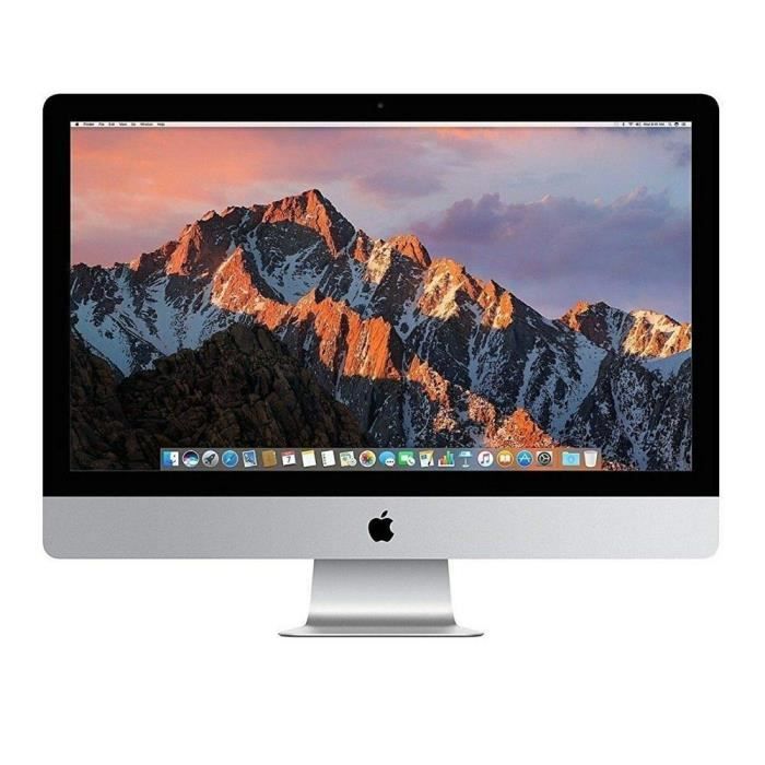 APPLE iMac 27- 2012 i5 - 2,9 Ghz - 8 Go RAM - 512 Go SSD - Gris - Reconditionné - Etat correct