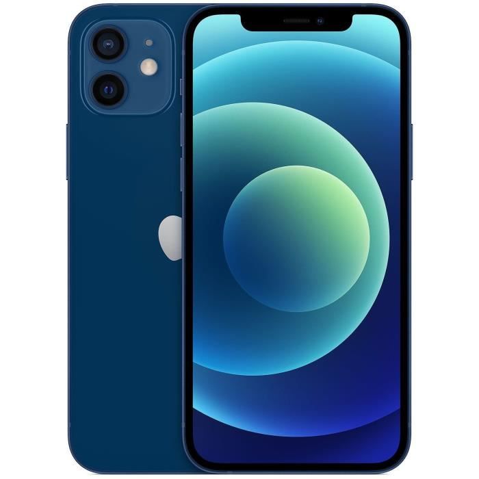 APPLE iPhone 12 256Go Bleu - Reconditionné - Etat correct