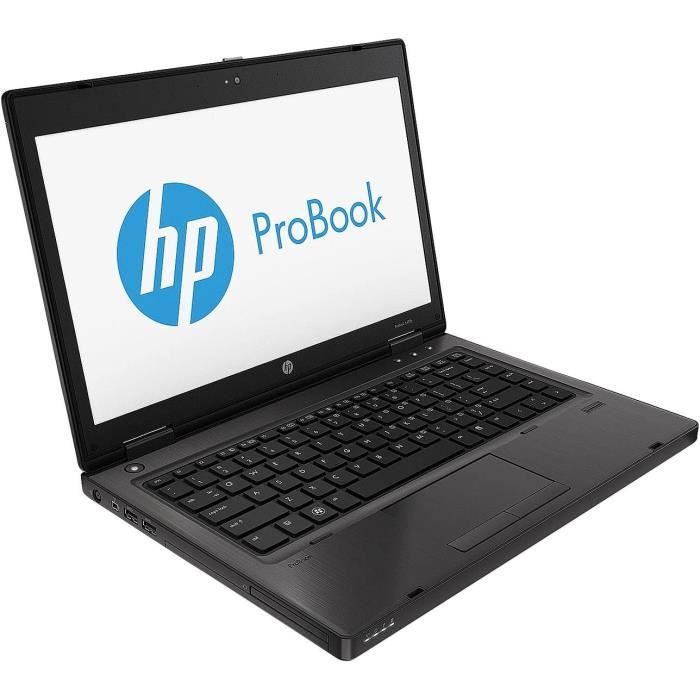 Ordinateur Portable HP 6470B - Core i5 - RAM 16Go - HDD 1To - Windows 10 - Reconditionné - Etat correct