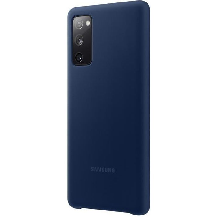 Silicone Cover Bleu pour S20 FE