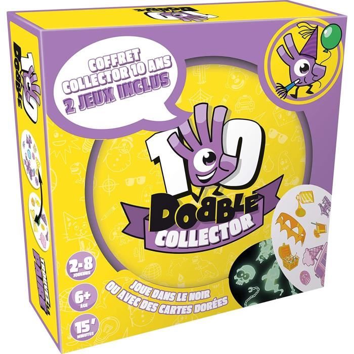 Zygomatic | Dobble - Édition Collector 10 ans | Jeu de société | À partir de 6 ans | 2 à 8 joueurs | 15 minutes
