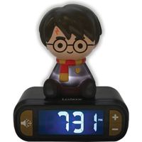 Réveil digital Harry Potter en 3D avec effets sonores et veilleuse lumineuse - LEXIBOOK