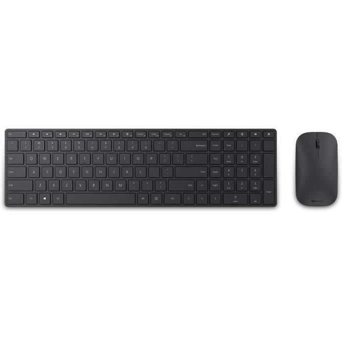 MICROSOFT Clavier et souris Desktop - Bluetooth - Anglais - Sans fil - Wndows 8 - Apple