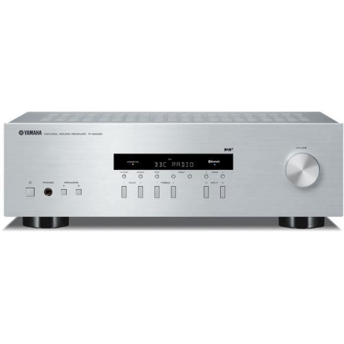 YAMAHA R-S202D Ampli-tuner Hi-Fi - 2 x 100 W - Tuner DAB+ - Bluetooth - système d'enceintes A et B