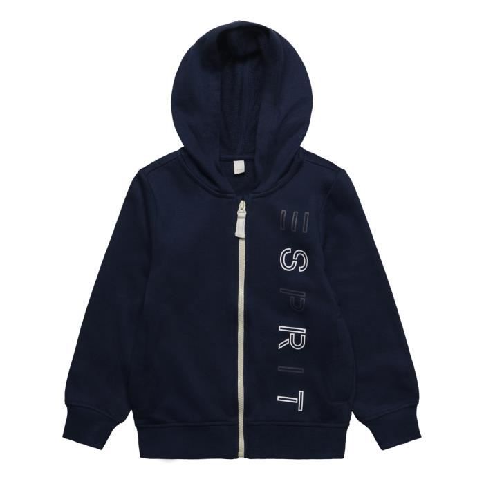 ESPRIT Cardigan Bleu Marine Enfant Garçon