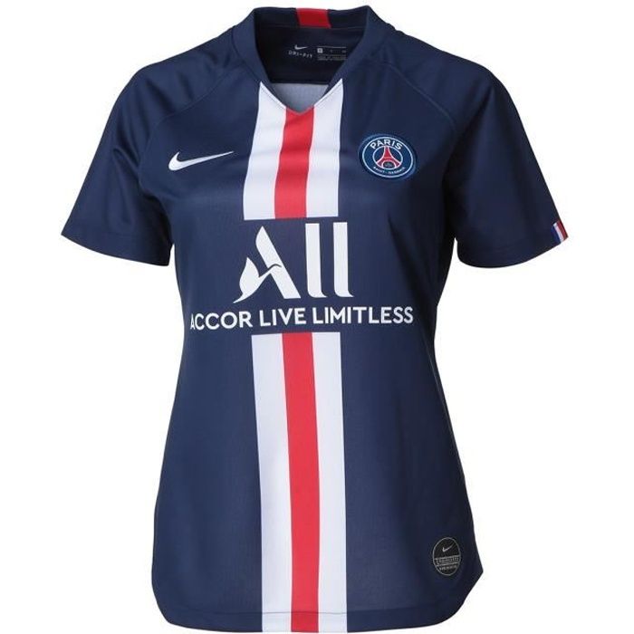 NIKE Maillot PSG DOMICILE W 19 - BLEU