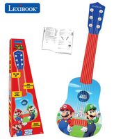 Lexibook - Ma Première Guitare Super Mario - 53 cm - Guide d'apprentissage inclus