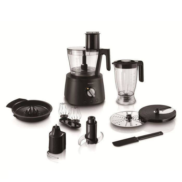 PHILIPS HR7776/90 Robot de cuisine multifonction Avance Collection - 1300W - Noir