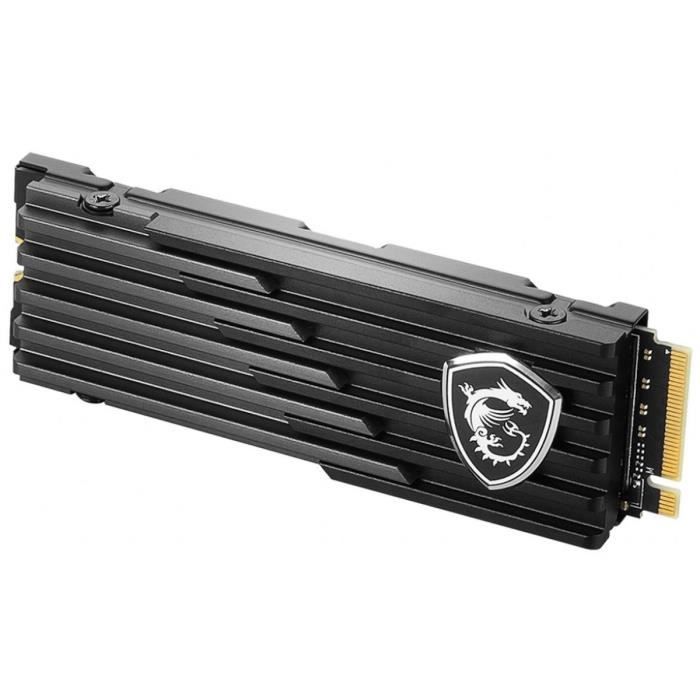 Disque SSD Interne - SPATIUM M480 PCIe 4.0 NVMe - MSI - 1 To - M.2 - S78-440L680-P8
