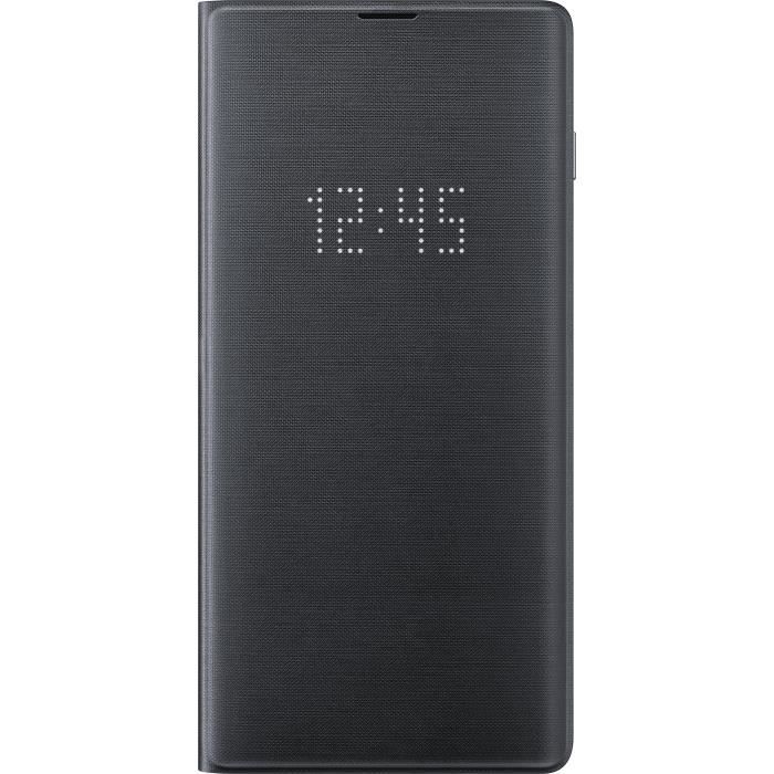 Samsung LED View cover S10+ Noir