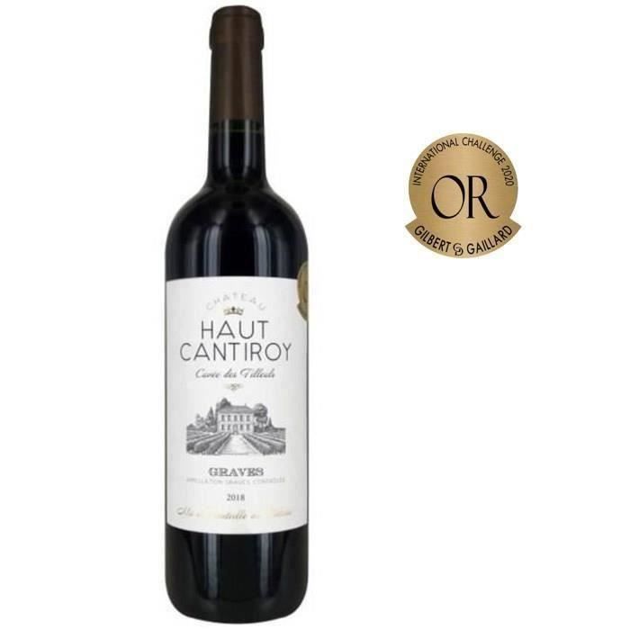 Château Haut Cantiroy 2018 Graves - Vin rouge de Bordeaux