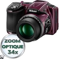 NIKON L830 Bridge - CMOS 16 MP Zoom 34x Violet
