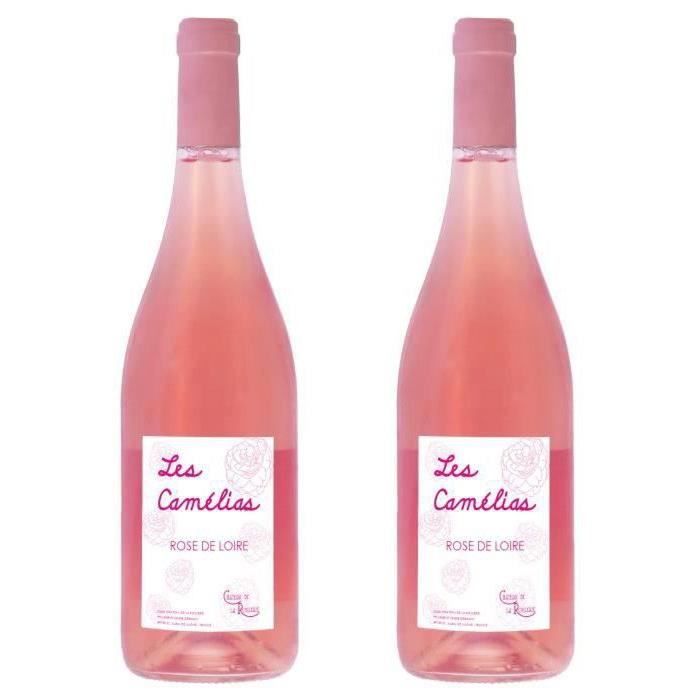 2ème à -50% - Château de la Roulerie 2020 Rosé de Loire - Vin rosé de la Loire - Vegan