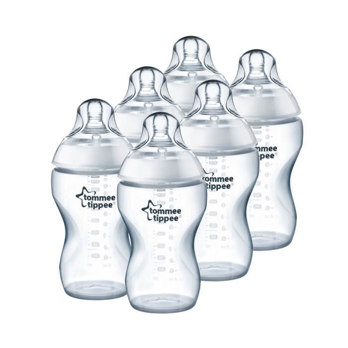 TOMMEE TIPPEE Lot biberons 6x340ml