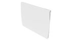 CARRERA Radiateur électrique à inertie céramique Jarpa - Programmation LCD - 1000 W - Façade en verre blanc