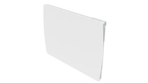 CARRERA Radiateur électrique à inertie céramique Jarpa - Programmation LCD - 1000 W - Façade en verre blanc