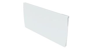 CARRERA Radiateur électrique à inertie céramique Jarpa - Programmation LCD - 2000 W - Façade en verre blanc