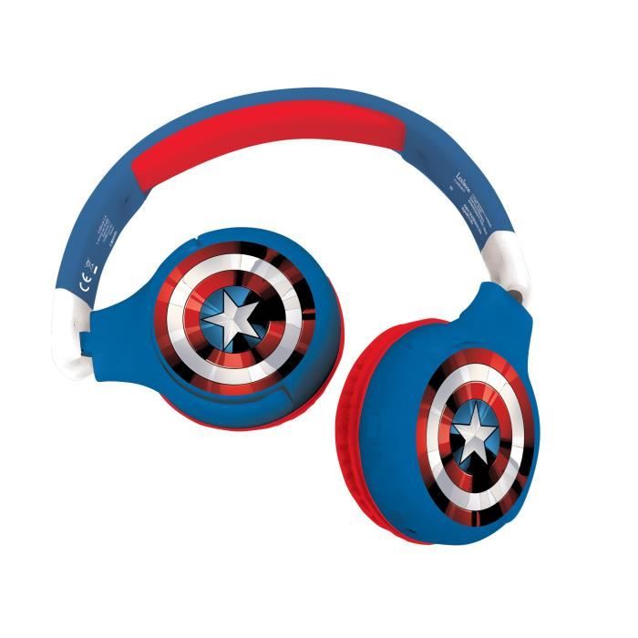Casque Bluetooth® 2 en 1 AVENGERS pour enfants - LEXIBOOK