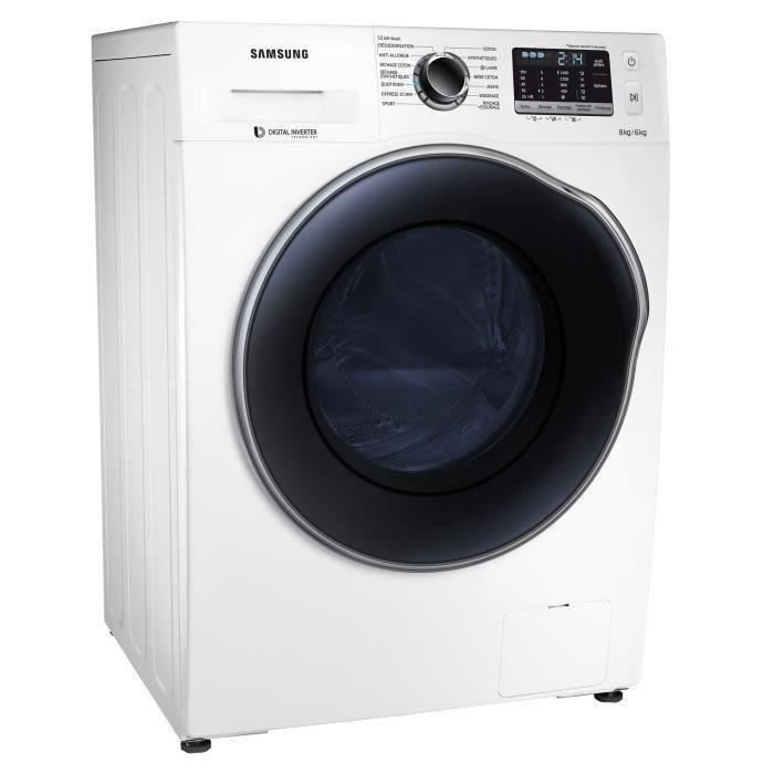 SAMSUNG WD80J5430AW - Lave linge séchant - Lav. 8 kg / Sèch 6 kg