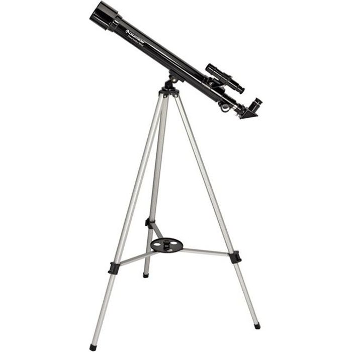 Télescope HAMA Power Seeker 50AZ - Réfracteur - Zoom optique 20/12/4mm - Garantie 2 ans