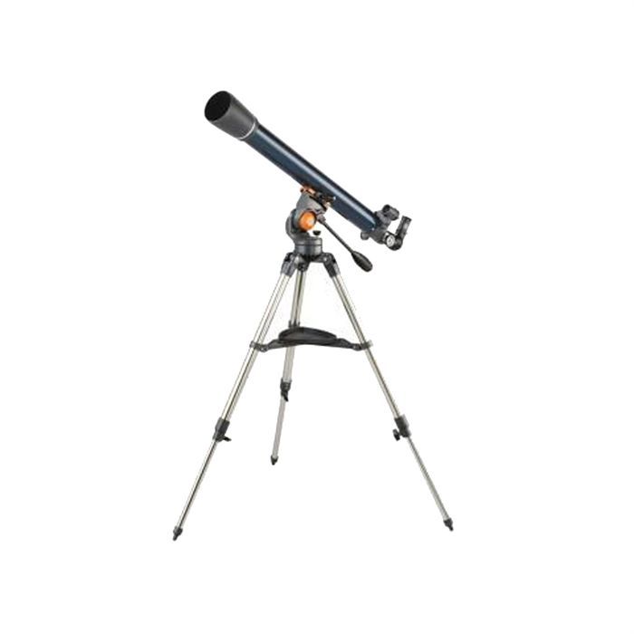 Télescope réfracteur HAMA PS 70AZ - Ouverture 70mm - Zoom optique 20mm et 10mm - Lentille triple de Barlow