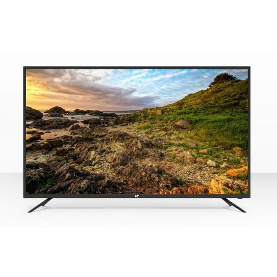 CONTINENTAL EDISON TV 58'' (147 cm) 4K Ultra HD (3840x2160) - 3xHDMI - 2xUSB - Port Optique - Classe A