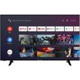 CONTINENTAL EDISON Android Smart TV LED 4K UHD - 55"(139cm) - HDR 10 -WiFi - Bluetooth - HDMIx4 - USBx2-0