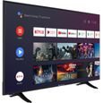CONTINENTAL EDISON Android Smart TV LED 4K UHD - 55"(139cm) - HDR 10 -WiFi - Bluetooth - HDMIx4 - USBx2-1
