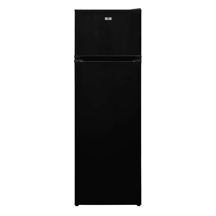 Réfrigérateur congélateur haut CONTINENTAL EDISON 243L - Froid statique - noir - classe E
