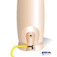 EDA Récupérateur d'eau Récup'O + 1 Kit collecteur 107x80x181cm - Contenance 1000L - Beige-2